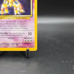 Pokemon TCG Alakazam Base Set 1/102 Holo Unlimited Holo Rare Card Vintage WOTC - Image 5