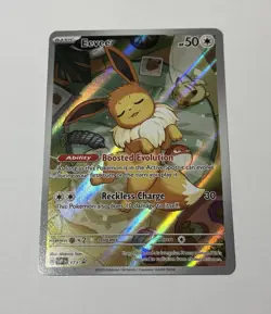Pokemon TCG Eevee 173 Holo Promo Prismatic Evolutions - Image 1