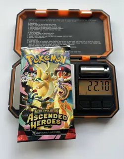 VERY HEAVY 22.70g Ascended Heroes Booster Pack | Pokemon | Potential GOD Pack!U - Image 1