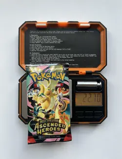 VERY HEAVY 22.70g Ascended Heroes Booster Pack | Pokemon | Potential GOD Pack!U - Image 2