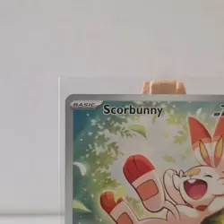Pokemon TCG Scorbunny Full Art Rare Holo ASC 225/217 Basic 70HP 10+Atk 2026 - Image 3