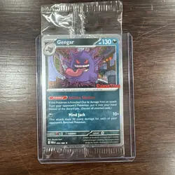 Gengar Perfect Order Gamestop Stamped Promo Card Sealed Pokemon TCG 050 - Image 1