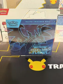 Pokemon TCG Phantasmal Flames Elite Trainer Box ETB Factory Sealed - Image 1