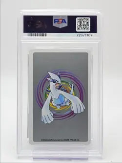 PIKACHU 2000 POKEMON SILVER PLAYING CARD JOKER #025B PSA 9 Q4444 - Image 2