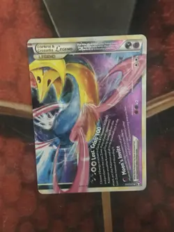Pokemon Darkrai & Cresselia Legend Promo Holo Card 100/102 Bottom Half LP GOOD - Image 3