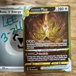 Arceus VSTAR 2023 Crown Zenith Galarian Gallery Holo GG70/GG70 Pokemon Full Art - Image 3