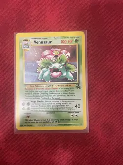 1999 Pokemon Wizards Black Star Promos Venusaur Holo #13 - Image 1