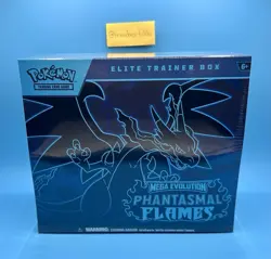 Pokemon TCG: Phantasmal Flames ETB: Mega Evolution: Factory Sealed - Image 1