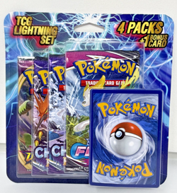 SWSH Pokemon 4 Pack Blister - Fusion Strike Vivid Chilling - TCG Lightning - Image 1