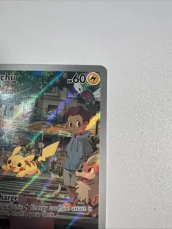 Pokemon Pikachu 173/165 Scarlet & Violet 151 Illustration Rare Full Art - Image 4