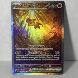 Pokemon Chi-Yu EX Special Illustration Rare Full Art Holo 259/193 SV02 190 HP - Image 1