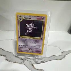 Pokemon TCG Haunter Fossil 6/62 Holo Rare 1st Edition 50 HP 1999 - Image 3