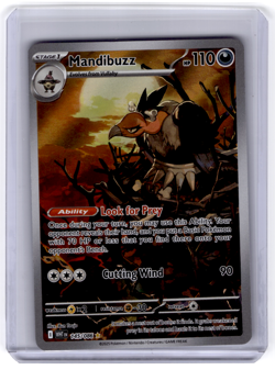 1x Mandibuzz - 145/086 - Illustration Rare NM-Mint Pokemon SV10.5b - White Flare - Image 1