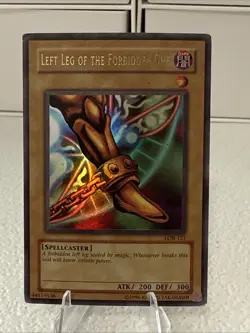 Left Leg of the Forbidden One LOB-121 The Legend of Blue Eyes White Dragon... - Image 1