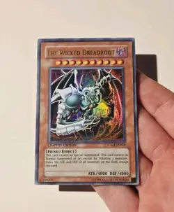 Yugioh The Wicked Dreadroot JUMP-EN018 Shonen Jump Promo Ultra Rare MP - Image 3