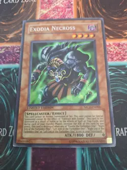 Yugioh Exodia Necross MC2-EN003 Secret Rare Limited Heavily Played - Image 1