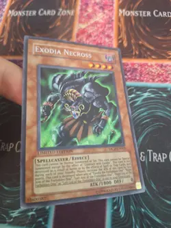 Yugioh Exodia Necross MC2-EN003 Secret Rare Limited Heavily Played - Image 2