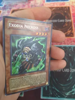 Yugioh Exodia Necross MC2-EN003 Secret Rare Limited Heavily Played - Image 3
