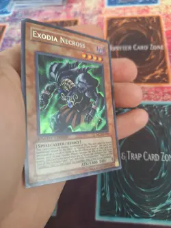Yugioh Exodia Necross MC2-EN003 Secret Rare Limited Heavily Played - Image 4