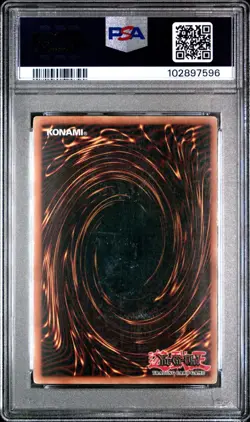 YUGIOH Elemental Hero Collection 2 Sparkman EHC2-EN001 PSA 5 Secret Rare - Image 2