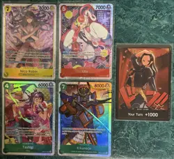 Nico Robin SR EB03-055 One Piece Heroines Edition English SR Rare Foil Card Lot - Image 4