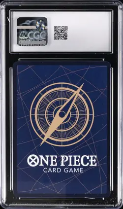 2025 ONE PIECE JAPANESE PREMIUM BOOSTER VOL 2 SUPER RARE #OP06-007 SHANKS CGC 10 - Image 2
