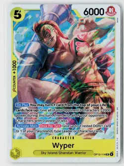 Wyper OP15-114 SR Adventure On Kami's Island One Piece TCG English NM - Image 1