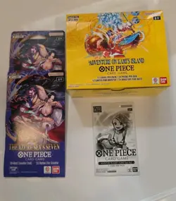 One Piece: Adventure on Kami's Island (OP15-EB04) Booster Box ***Unsealed*** - Image 1