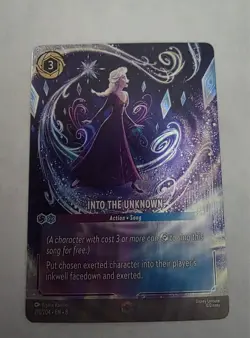 Disney Lorcana Chapter 8 Reign of Jafar Enchanted Into the Unknown 213/204 - Image 1