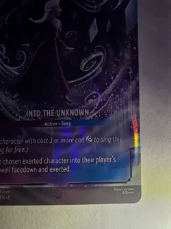 Disney Lorcana Chapter 8 Reign of Jafar Enchanted Into the Unknown 213/204 - Image 5