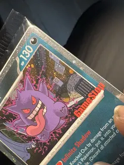 *DOUBLE SWIRL* NM+ Pokemon Gengar GameStop Stamped Promo Card 050/088 - Image 3
