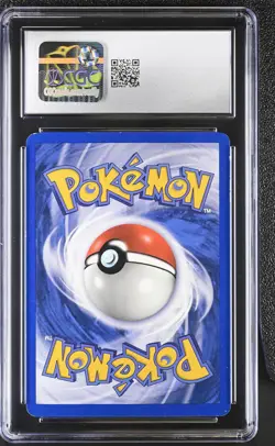 CGC 8 Gengar Fossil 1st Edition FRENCH ERROR 5/62 Holo Pokemon Card - Image 2