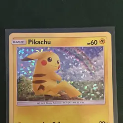 Pokemon Pikachu Promo Holo Card McDonald's 2019 006/012 Basic 60 HP English - Image 2