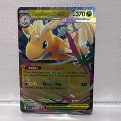 Mega Dragonite EX Pokemon TCG ASC Holo Stage 2 370 HP Card 152/217 - Image 1