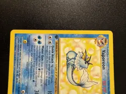 Pokemon Vaporeon Jungle 1st Edition 28/64 Regular Rare 80 HP Stage 1 Card - Image 3