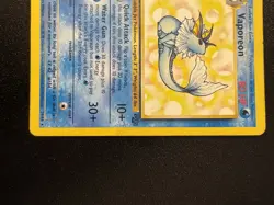 Pokemon Vaporeon Jungle 1st Edition 28/64 Regular Rare 80 HP Stage 1 Card - Image 4