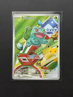 Pokemon TCG First Partner Bulbasaur MEP 037 Basic Card 80 HP - Image 1