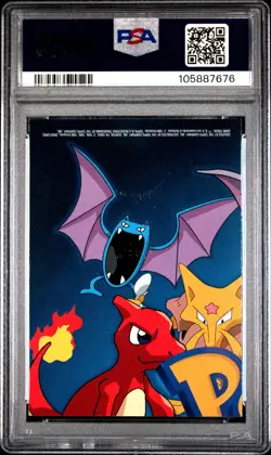 1999 TOPPS POKEMON SERIES 1 CHARACTER CARDS #TV5 STARYU PSA 8 - Image 2