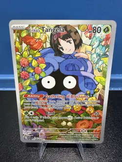 Pokemon TCG Erika’s Tangela 218/217 Ascended Heroes Illustration Rare NM Card - Image 1