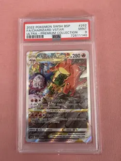Charizard VSTAR SWSH262 SWSH: Sword & Shield Promo Cards Holo PSA 9 - Image 1