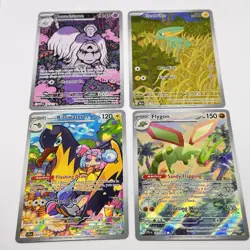 Pokemon ILLUSTRATION RARE Lot of 4 Cards Kilowattrel/Electrike/Flygon/Houndstone - Image 1