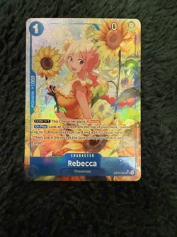 OP15-053 Rebecca SR Alt Art Adventure On Kamis Island One Piece TCG English Card - Image 1