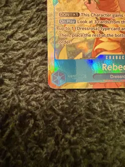 OP15-053 Rebecca SR Alt Art Adventure On Kamis Island One Piece TCG English Card - Image 3