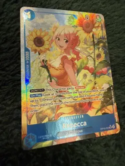 OP15-053 Rebecca SR Alt Art Adventure On Kamis Island One Piece TCG English Card - Image 4