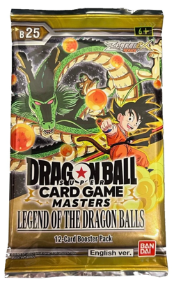 Dragon Ball Super Card Game Legend of the Dragon Balls B25 Factory Sealed Pack - Image 1