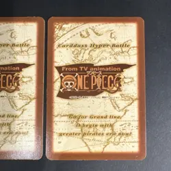 Luffy, ONE PIECE Carddass Hyper Battle Promo Card Japanese 2000 S-JF01.1 & 2 - Image 5