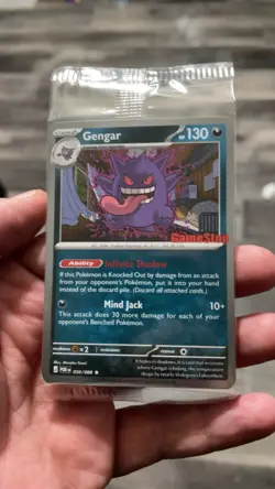 Pokemon Gengar 050/088 POR Promo GameStop Exclusive Card The Pokemon Company - Image 1