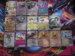 Pokemon TCG Scarlet & Violet UR / EX Lot Of 15 Cards - Image 1