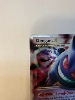 Pokemon Gengar TCG LV.X Platinum Arceus Holo Ultra Rare Card 97/99 WITH SWIRL - Image 2