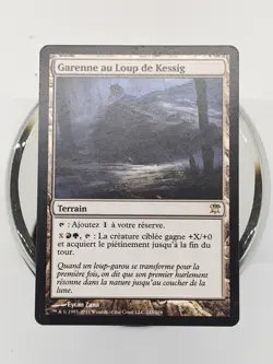 MTG French Kessig Wolf Run Innistrad LP Garenne Au Loup De Kessig - Image 1